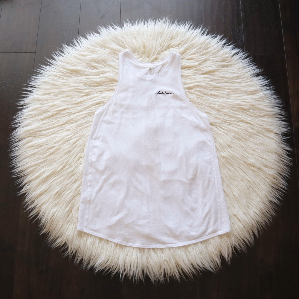 Lululemon All Tied Up Logo Tank 6